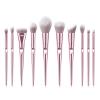 10 thumb makeup brushes set foundation make-up brush eye shadow brush beauty tools view 2