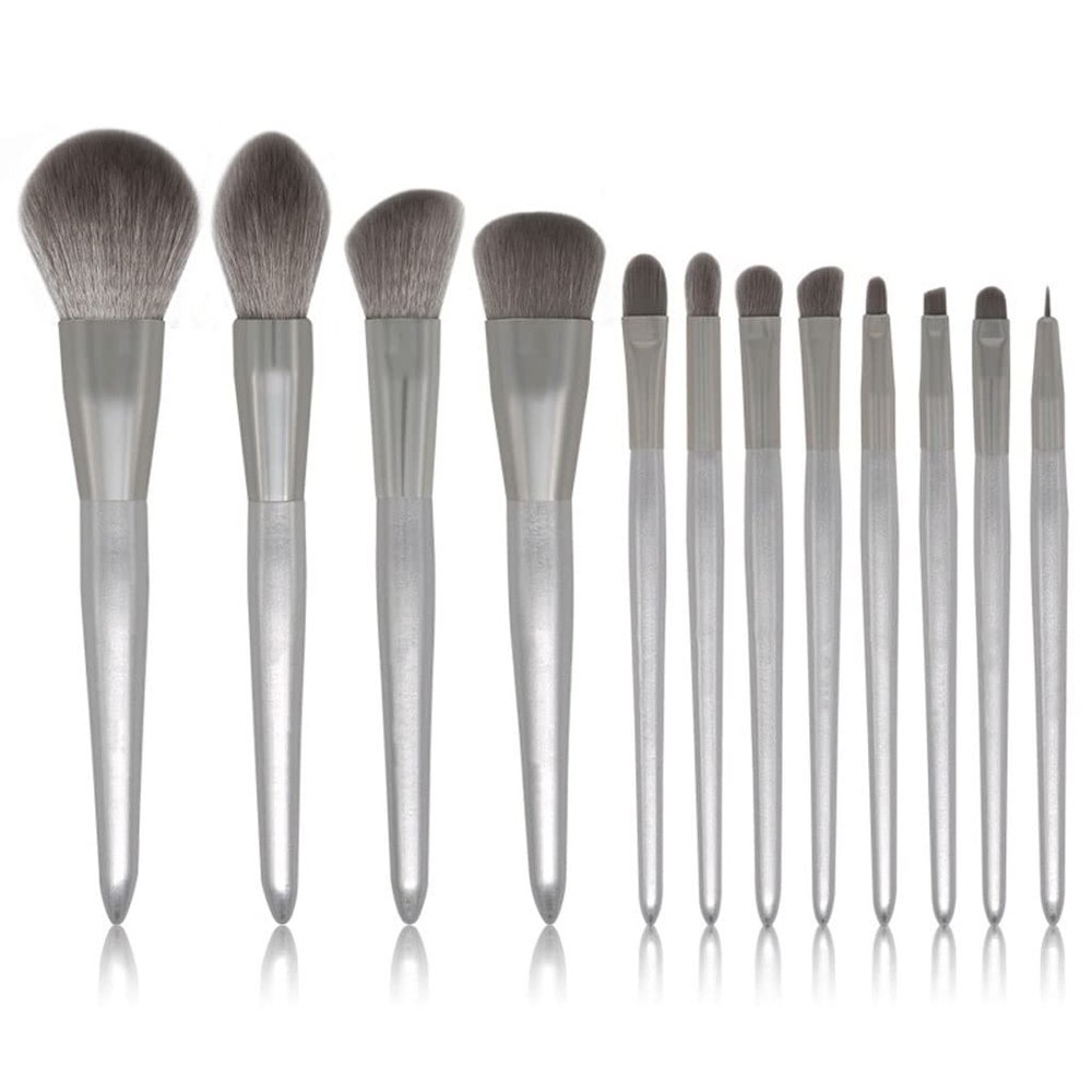 12 Brushes Set Full Set Loose Powder Brushes Beauty Tools Eye Shadow Blush Brush Set