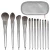 12 Brushes Set Full Set Loose Powder Brushes Beauty Tools Eye Shadow Blush Brush Set view 3