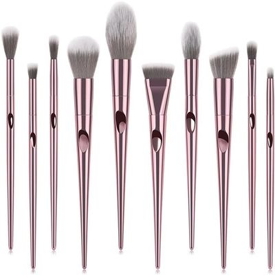 10Pcs Makeup Brushes Tool Set Cosmetic Powder Eye Shadow Foundation Blush Blending Beauty Make Up Brush