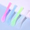 Wopanxye 60pack Cosmetic Spatula for Face Mask Cream Stick Plastic Makeup Spatulas Spoon Reusable Disposable Tool for Easy Mixing, Sampling, Waxing DIY Facial Lip Mask Lotion Skincare Scoop, 11 Colors view 4
