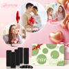 100PCS Black Hair Ties for Women Girls(Black+ Spring colors) view 4