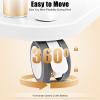 4-Tier Salon Rolling Cart Beauty Machine Facial Tray Trolley Stand for Storing Equipment and Tools Movable Storage Trolley with Wheels for Beauty Hair Salon Spa Home 15''19''32'' view 4