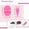 Hair Remover Pads, Portable Smooth Facial Hair Removal Pads Body Depilation Sanding Tool for Women Girls Legs Lips Skin Exfoliation Sandpaper Kit view 2