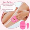 Hair Remover Pads, Portable Smooth Facial Hair Removal Pads Body Depilation Sanding Tool for Women Girls Legs Lips Skin Exfoliation Sandpaper Kit view 3