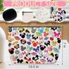 2PCS Cute Cartoon Mouse Print Makeup Bag Magic Cartoon Mouse Cosmetic Bag for Women Animal Lovers Gifts for Women Female Her Daughter Cousin Best Friend Bestie BFF Mothers Day Graduation Birthday view 2