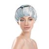 Airplane Art Shower Cap For Women Reusable Double Layers Bathing Bath Cap Hair Caps Waterproof Elastic Band Ladies Spa Salon Shower Hat Hair Caps view 3