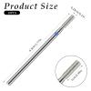 10 Pcs Cuticle Bit For Nail Drill, Small Medium Cuticle Ball Bits, Nail Drill Tips, Barrel Cuticles Bits, Diamond Nails Drills Bit,Electric for Drils Dead Skin Manicure Barrel view 2