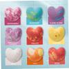 Bathroom pump set 9 pcs Baths with heart shape with essential oils for moisturizing skin, perfect for women and girls view 4