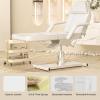 ABTSalon Hydraulic Facial Beds for Esthetician Height Adjustable Tattoo Chair for Client Lash Bed Spa Beds for Esthetician Chair Aesthetic Treatment Bed view 2