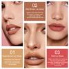 ARMINACO Lip Stain Peel Off for Women - 3 Color Set (Nude Brown, Red Brown, Classic Red) | Long Lasting, Waterproof, Non-Sticky, Hydrating | Peel Off Lip Tint Gloss Kit for Teens & Girls view 2