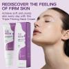 Collagen Neck Firming Cream with Roller, Tightening Cream for Sagging Skin Reduces Wrinkles, Double Chin & Sagging Skin Hydrates, Smooths Neck Lines- 50g view 2