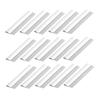 BATHVEVE 100pcs Stainless Steel Eyebrow Shaving Razor Single Blade Makeup Tool Eyebrow Trimmer Safety Guards for Easy Shaping view 1