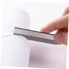 BATHVEVE 100pcs Stainless Steel Eyebrow Shaving Razor Single Blade Makeup Tool Eyebrow Trimmer Safety Guards for Easy Shaping view 3