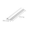 BATHVEVE 100pcs Stainless Steel Eyebrow Shaving Razor Single Blade Makeup Tool Eyebrow Trimmer Safety Guards for Easy Shaping view 4