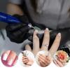 Nail Drill Bit Set, 10 Pcs Russian Manicure Drill Bits Mini Sanding Bands for Nail Drills Diamond Nails Drills Bits Professional Cuticle Removal Bit Rotary Burrs Diamond Manicure Set for Home Salon view 2