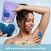 Mallowwax Hard Wax Beads, 2LB Blue Wax for Full-Body Hair, Strong Grip for Thick Hair Removal, Waxing for Legs, Arms, Chest & Back, No Strips Needed, Easy to Use at Home or Salon view 3