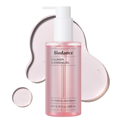 BIODANCE Collagen Cleansing Oil, Facial Oil Cleanser, Gentle Makeup Remover, Removes Bleackhed and Whitehead for Sensitive Skin, Oily Skin, Korean Skin Care, Gifts for Women6.76 fl. oz. (200 ml)