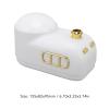 YUEYASHUX Train Air Humidifier Projector Cartoon Retro Soft Light Desktop Humidifier Night Light Bedroom Office (White) view 3