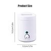 Mini Electric Wax Warmer, Unisex Paraffin Waxing Machine with 6 Gears Adjustable Temperature, Multipurpose Wax Melt Warmer for Facial Underarm Body Hair Removal view 2