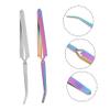 PAMINGONO 6pcs Nail Shaping Tweezers Cuticle Nippers for Nails Portable Manicure Tool view 3