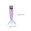 BAZEITFLOW 4pcs Men Nail Clippers Nail Scissors Trimmer File for Home Salon Use Stainless Steel view 2