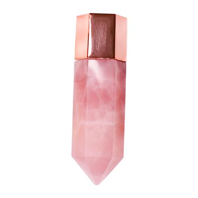 BAZEITFLOW 1pc Fine Oil Bottle Facial Massager Tool Rose Quartz Gua Board for Skincare and Face Beauty Essential Oil Diffuser for Improved Blood Circulation and Relaxation