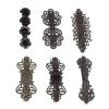 6PCS Set Ponytail Hairpins Alloy Vintage Style Lightweight French Hair Barrettes for Wedding Parties Festival view 4
