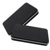 ARTSEWPLY 2pcs Empty Eyeshadow Powder Cases Mirror Portable Makeup Containers for Diy Makeup Travel-friendly Blusher Box Square Magnetic Design and Lightweight view 1