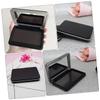 ARTSEWPLY 2pcs Empty Eyeshadow Powder Cases Mirror Portable Makeup Containers for Diy Makeup Travel-friendly Blusher Box Square Magnetic Design and Lightweight view 3