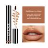 ARMINACO Lip Stain Peel Off - Red Brown Terracotta Lip Tint for Women & Teens | Long Lasting, Waterproof, Non-Sticky, Hydrating | Bold Peel Off Lip Glaze for Sultry Makeup Look view 2