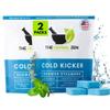 Cold Kicker Shower Steamers Aromatherapy for Sinus Relief - USA Made - Peppermint & Eucalyptus Shower Bomb Tablets  Self Care Gifts for Women and Men  Soothing Natural Essential Oils (20 Pack) view 1