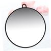 BIUDECO Handheld Round Mirror Stylist Makeup Mirror Magnification for Vanity Bathroom Travel view 3