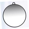 BIUDECO Handheld Round Mirror Stylist Makeup Mirror Magnification for Vanity Bathroom Travel view 4
