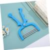 PartyKindom Facial Hair Removing Brush Spring Epilator Handle Face Trimmer for Women Smooth Makeup Forehead Cheeks view 4
