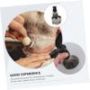 SOESFOUFU 1set Practical Beard Shaving Brush Set Stand and Foaming Bowl Ergonomic Design for Easy Use Hair Brush for Men Father Day view 2