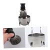 SOESFOUFU 1set Practical Beard Shaving Brush Set Stand and Foaming Bowl Ergonomic Design for Easy Use Hair Brush for Men Father Day view 3