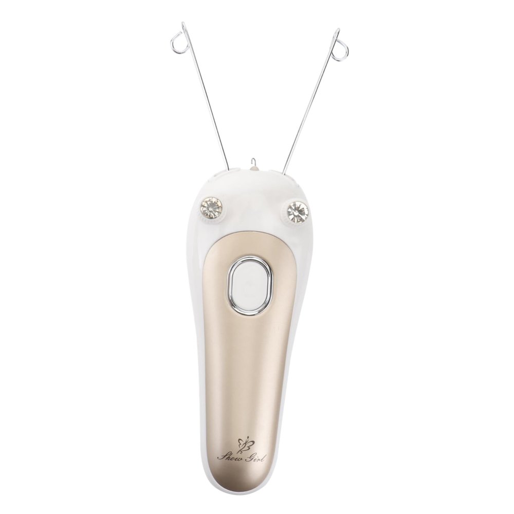 VICASKY USB Rechargeable Facial Hair Remover Electric Epilator Tool for Women Painless Hair Removal Device for Face Arms and More Gold