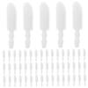 Mikinona 300pcs Disposable Flocking Lip Gloss Brush Replacement Heads for Makeup Application Salon Home Use Lipstick Brush Accessories view 1
