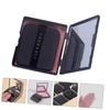 FOYTOKI 2sets Oil Absorbing Sheets Mirror Case and Puff Face Oil Blotting Paper for Oily Skin Portable Makeup Touch-up Effortlessly Controls Shine and Excess view 4