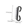 BAZEITFLOW 10pcs Professional Nail Art Fingernail Manicure Cleaning Brush Polish French Nails Brush view 2