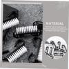 BAZEITFLOW 10pcs Professional Nail Art Fingernail Manicure Cleaning Brush Polish French Nails Brush view 4