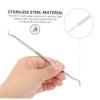Ipetboom 6pcs Quality Toenail Cleaning Tools Nail Cleaner Cuticle Cutters Ingrown Nail Remover Ergonomic Pedicure view 3
