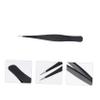 BAZEITFLOW 6pcs False Eyelashes Tweezers Eyebrow Shaper Spoolies for Eyelash Removal view 3