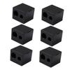 VICASKY 6pcs Eyebrow Pencil Sharpener Dual Hole Makeup Sharpener for Cosmetic Pencils Efficient and Convenient Tool for Women Fine Craftsmanship Non-Harmful Materials view 1