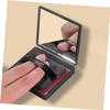 HONMEET 2sets Oil Absorbing Blotting Paper Mirror Case and Puff for Oily Skin Compact Makeup Touch-up Sheets Gentle Facial Cleaning Tissues view 3