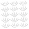 MERRYHAPY 300pcs Diagonal Lip Brush Head Replacements Flocking Brush Heads for Lip Gloss Coloring Makeup Cleaning Tools view 1