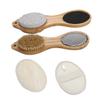 Happyyami 1set Foot Care Pumice Stone Household Foot Massager Pedicure Supplies Scrub Metatarsal Pads Portable Easy to Use view 1