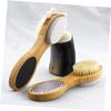 Happyyami 1set Foot Care Pumice Stone Household Foot Massager Pedicure Supplies Scrub Metatarsal Pads Portable Easy to Use view 3