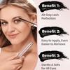 Long Lasting Submarine Mascara, Waterproof & Sweatproof Tubing Mascara for Natural Defining Curling Eyelashes, Black & Brown Thick Curled Non-smudge Lash Makeup (Black(2pcs), one size) view 3
